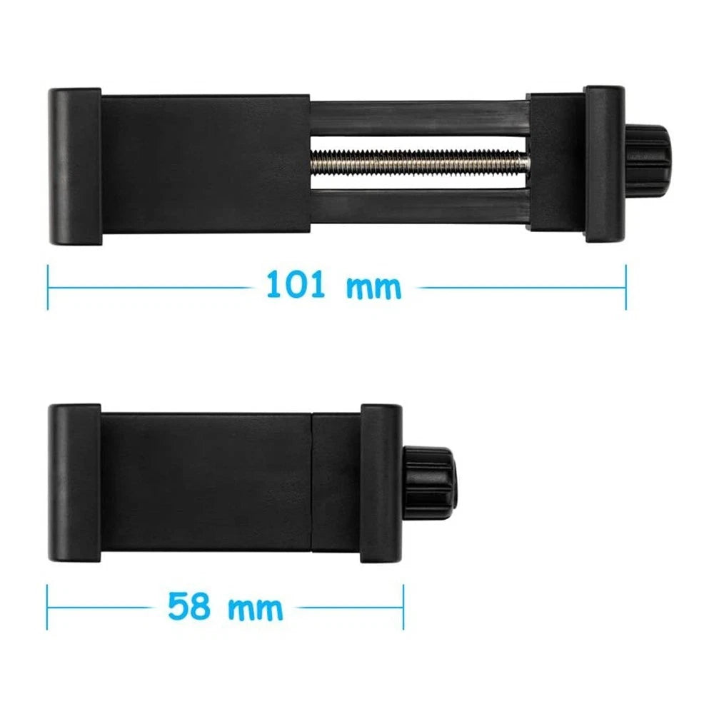 Mobile Phone Clip 360 Degree 1/4 Screw Tripod Mount Holder For iPhone Huawei 1Pc